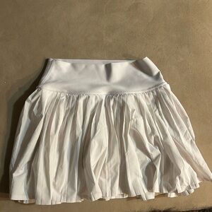 ALO Yoga White A-Line Skirt